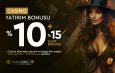 Casino %10 Yatırım + %15 Kayıp Bonusu