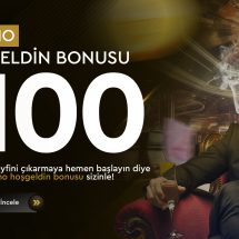 %100 Casino Hoşgeldin Bonusu