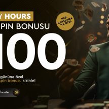 %100 Happy Hours Freespin Bonusu