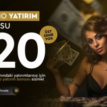 %20 Casino Yatırım Bonusu